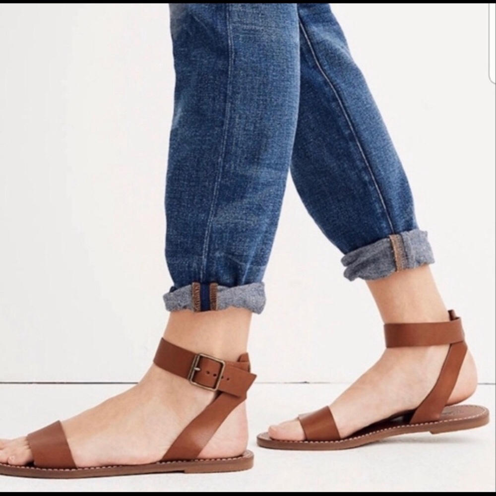 Madewell The Boardwalk Leather Sandals